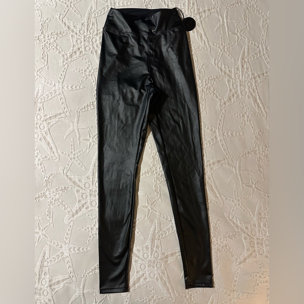 Aerie Real Luxe Black Leggings